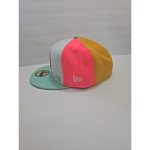 San Diego Padres City Connect New Era 59FIFTY MLB Fitted Cap Hat Colorful White - Picture 8 of 16
